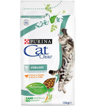 Корм для кошек purina cat chow sterilized thumbnail